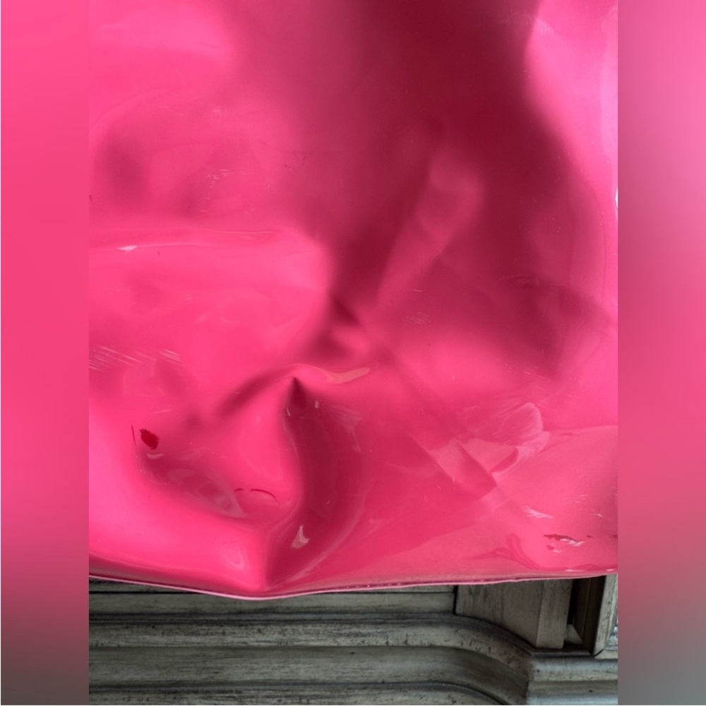 Victoria’s Secret Tote Bag Beach Bag Neon Coral Pink Lime Green Shopper … - Picture 8 of 13